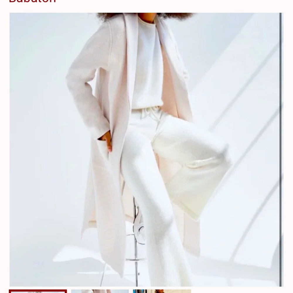Aritzia luxe lounge jacket- the babaton group